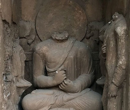 Sleeping Buddha from 3 AD found in KPK