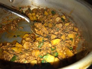 aloo keema 4