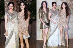 sridevi with daugthers jhanvi and khusi